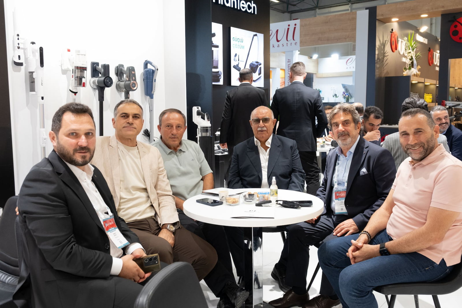 Piranlar Holding yöneticileri ZUCHEX fuarındaki PiranTech standında
